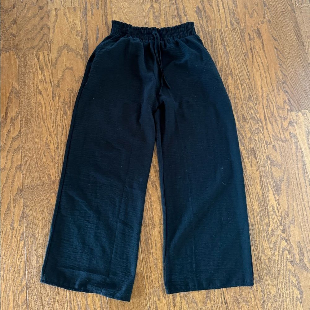 Black summer pants - Picture 5 of 6